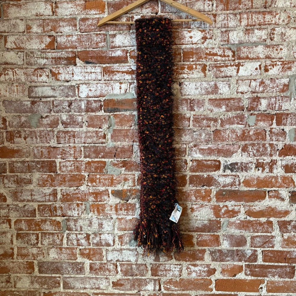 Chunky Knit Multicolor Scarf